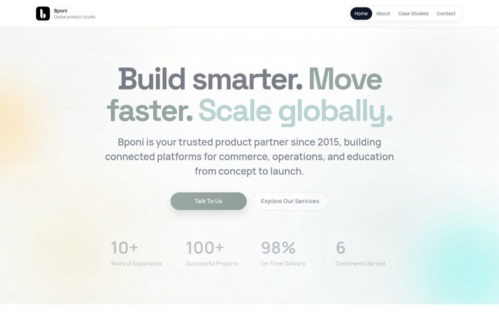Screenshot of bponi.com