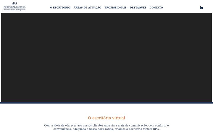 Capture d'écran de bportugalgouvea.com.br
