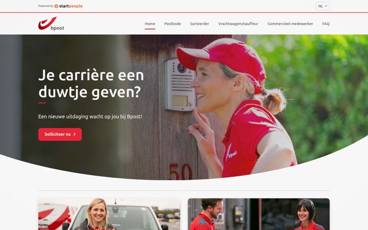 Snímek obrazovky bpost-startpeople.be