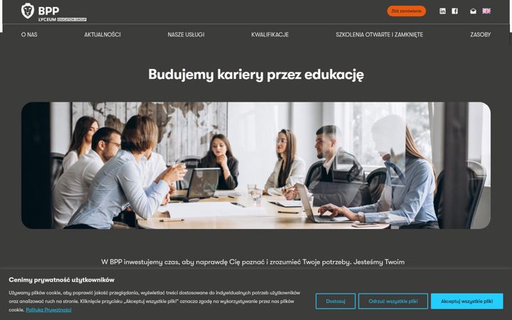 Screenshot ta' bpp.pl