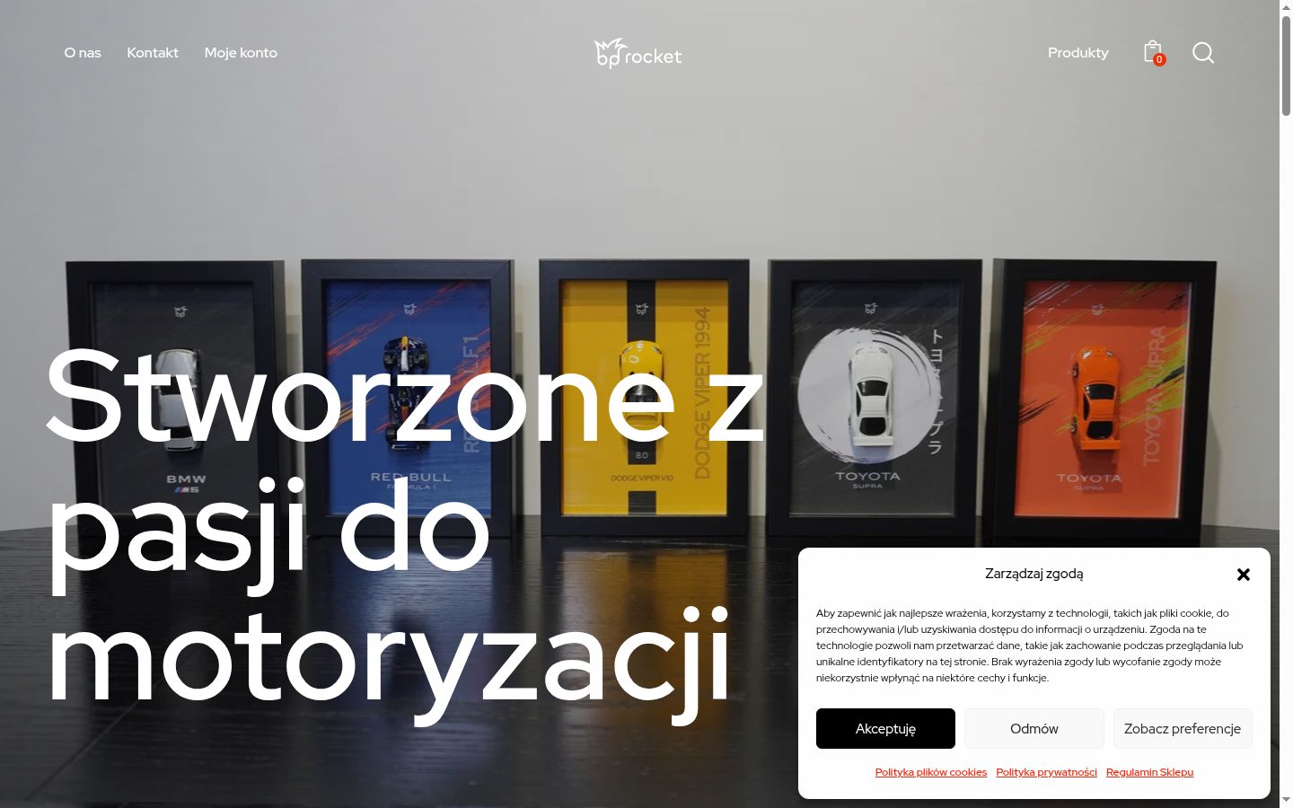 Képernyőkép a bármilyen interakció előtt megjelenő hozzájárulási bannerről
