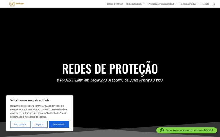 Screenshot of bprotect.com.br