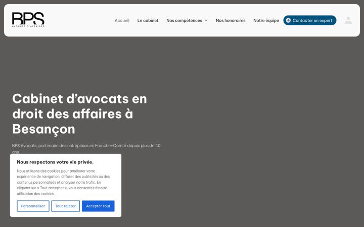 Screenshot of bps-avocats.fr