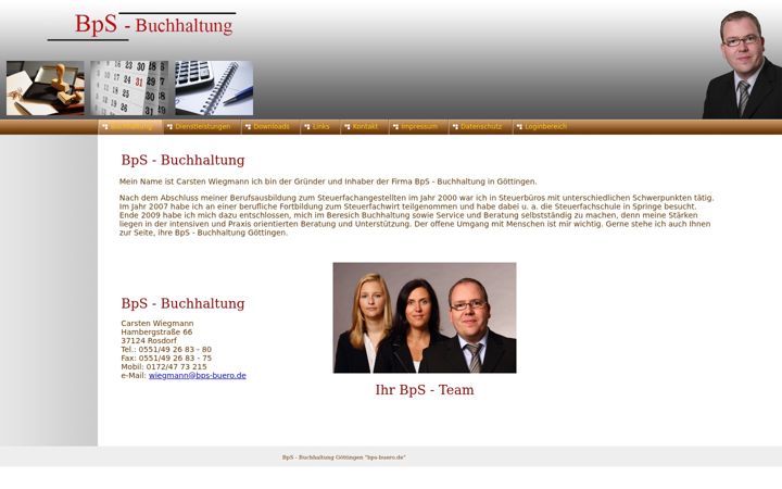 Screenshot of bps-buero.de