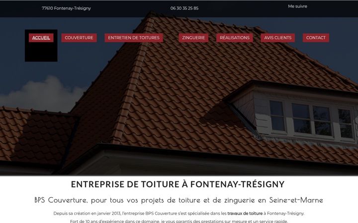 Screenshot of bps-couverture.fr