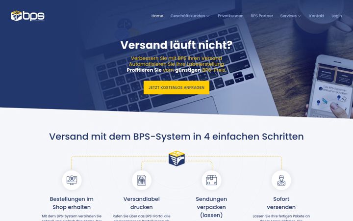 Screenshot of bps-germany.com