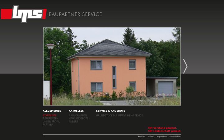 Screenshot of bps-hausbau.de