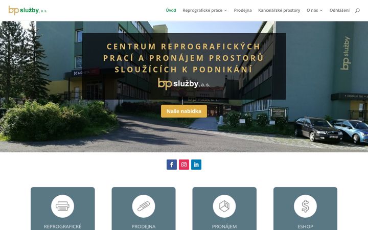 Screenshot of bpsluzby.cz