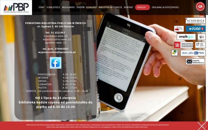 Screenshot ta' bpswiecie.pl