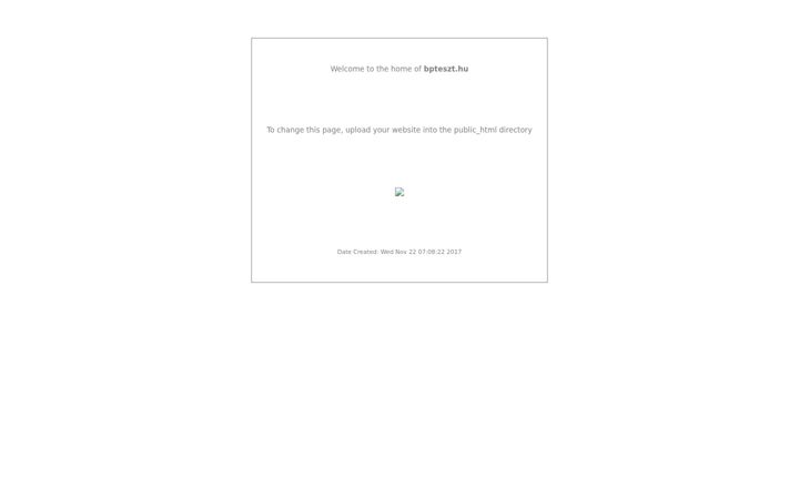 Screenshot of bpteszt.hu