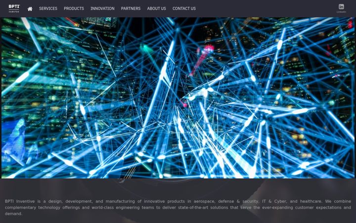 Screenshot of bpti-inventive.com