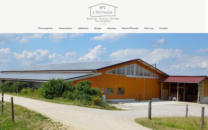 Screenshot of bpvpoettinger.de
