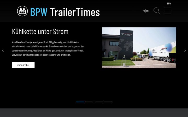 Screenshot stránky bpw-trailertimes.de