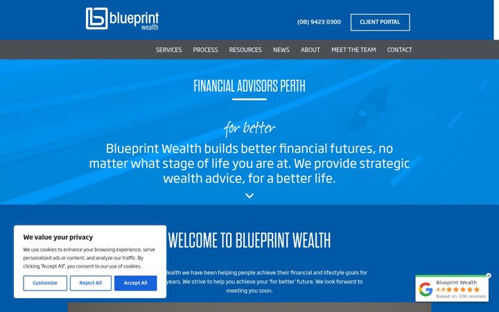 Screenshot of bpwealth.com.au