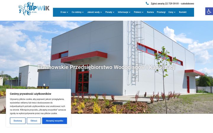 Screenshot of bpwik.pl