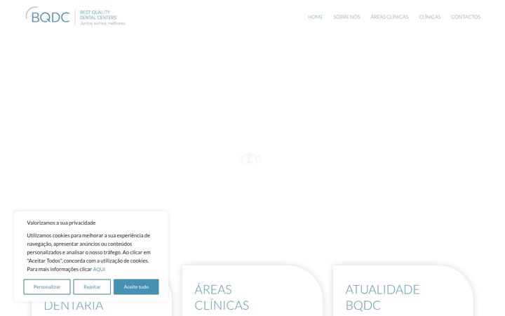 Screenshot of bqdentalcenters.pt