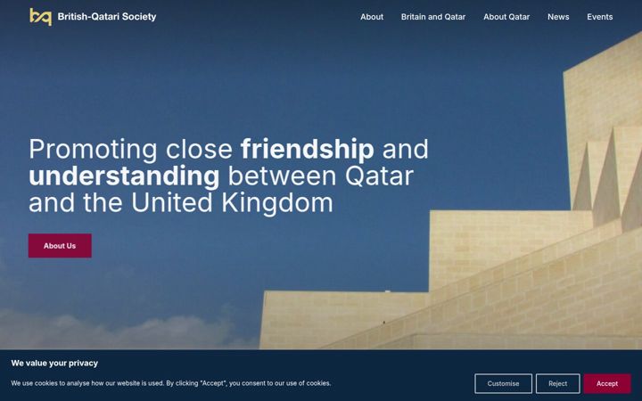 Screenshot of bqs.org.uk