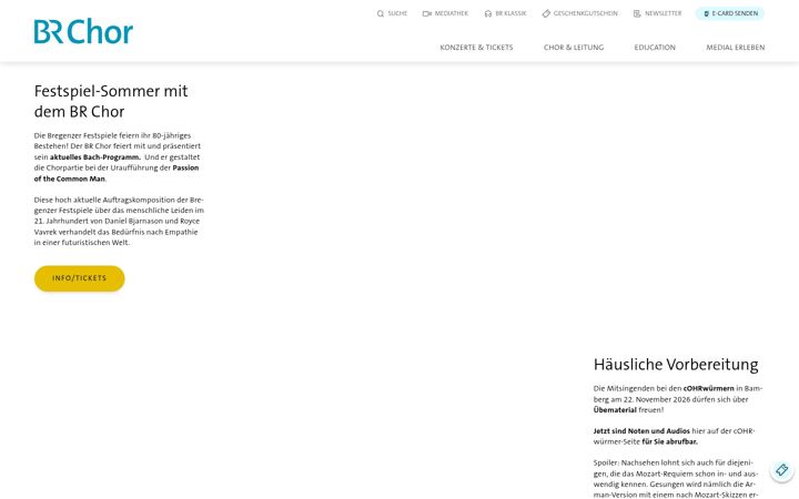 Screenshot of br-chor.de