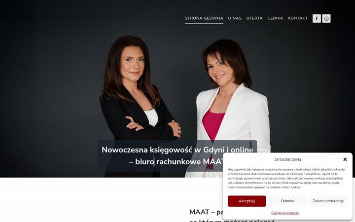 Screenshot of br-maat.pl
