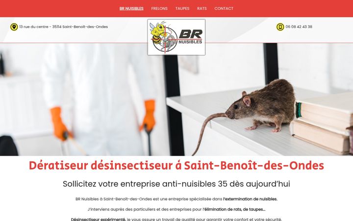 Screenshot of br-nuisibles.fr
