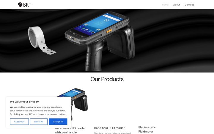 Screenshot of br-technic.com
