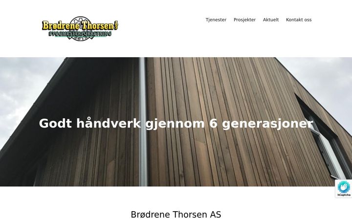 Screenshot of br-thorsen.no