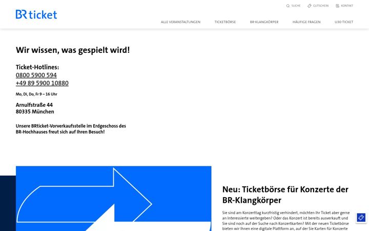 Captura de pantalla de br-ticket.de
