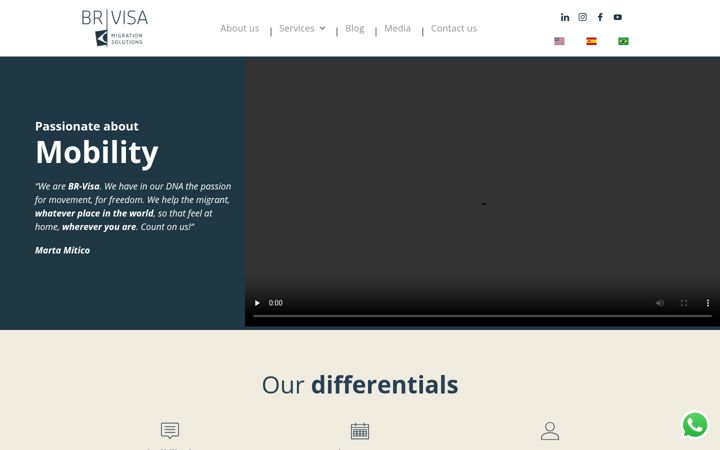Screenshot of br-visa.com.br