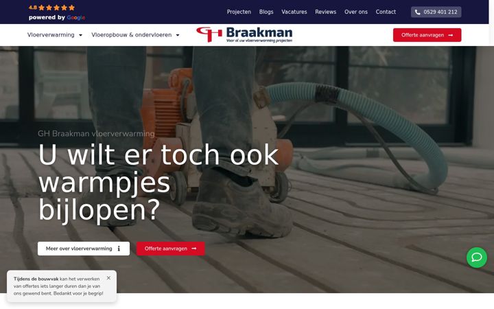 Screenshot of braakmanbv.nl