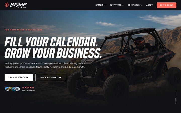 Screenshot of braapdigital.com