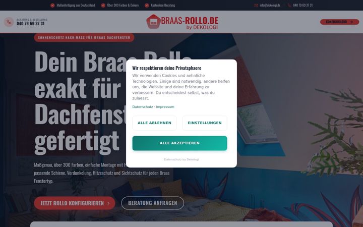 Screenshot of braas-rollo.de