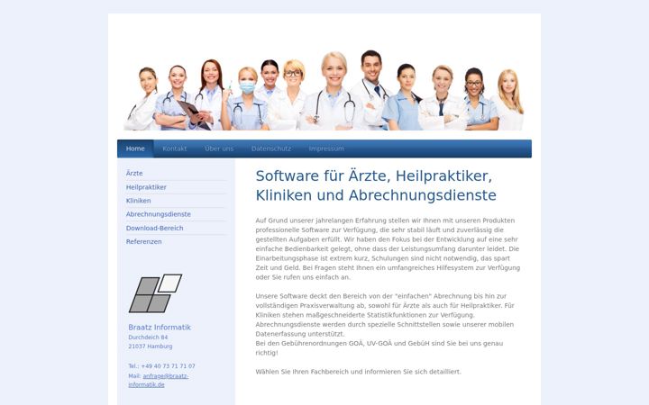Screenshot of braatz-informatik.de