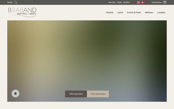Screenshot of braband-bistro.de