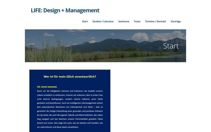 Screenshot of brabeck.de