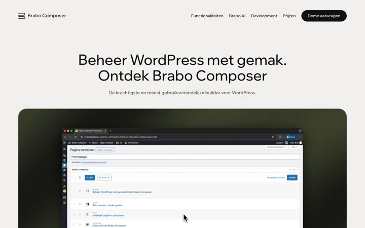Screenshot of brabocomposer.com