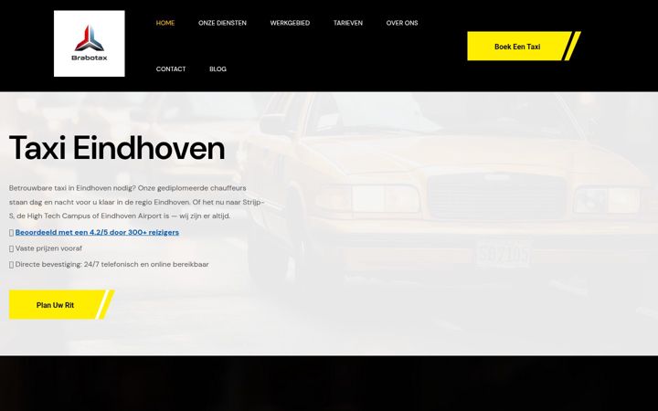 Screenshot of brabotax.nl