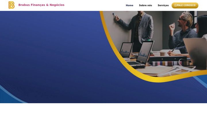 Posnetek zaslona brabusconsultoria.com.br