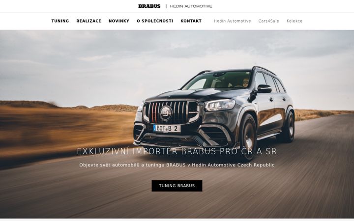 Screenshot of brabuscz.com