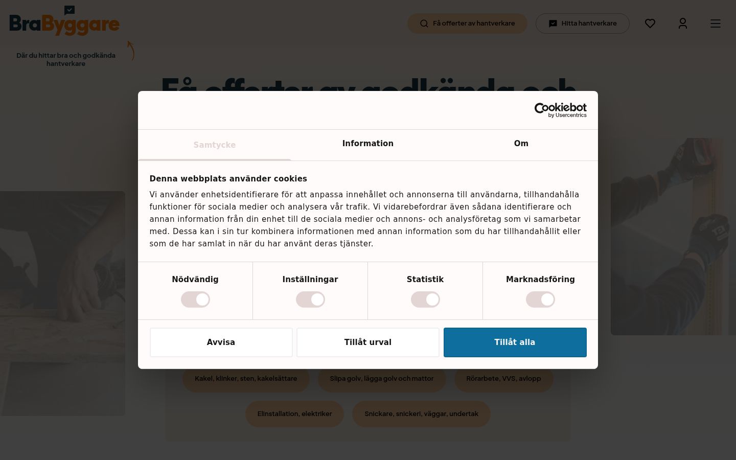 Snímek obrazovky baneru souhlasu zobrazeného před jakoukoli interakcí