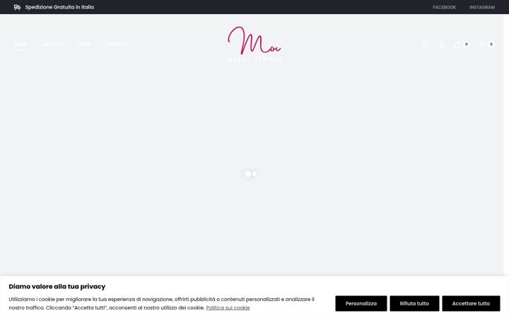 Screenshot of braccialettimoi.it