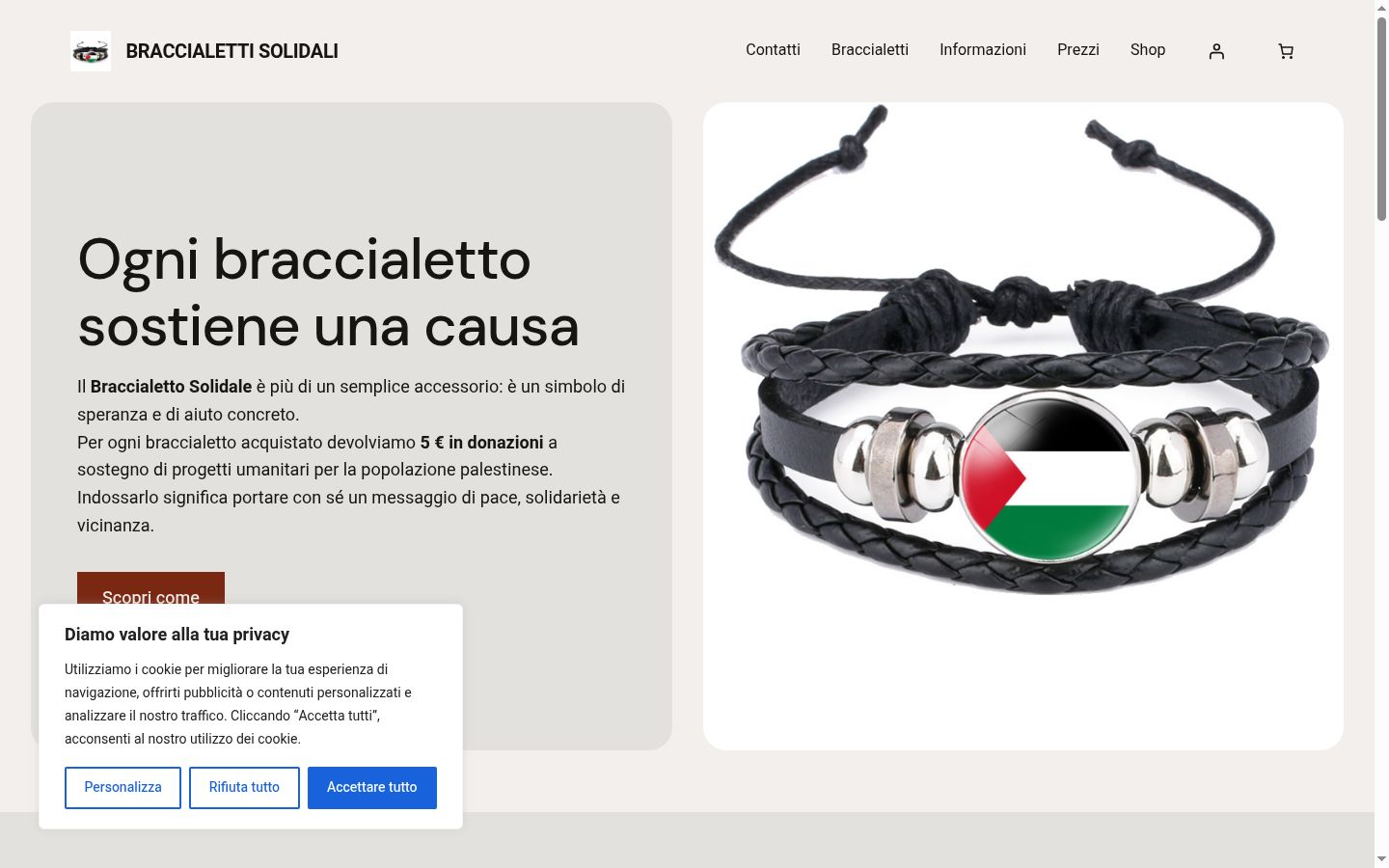 Sutikimo reklamjuostės, rodytos prieš bet kokią sąveiką, ekrano kopija