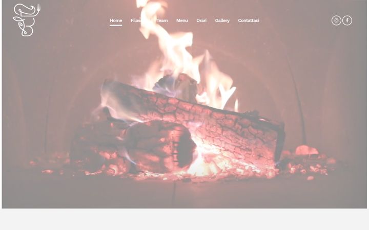 Screenshot of bracerestaurant.it