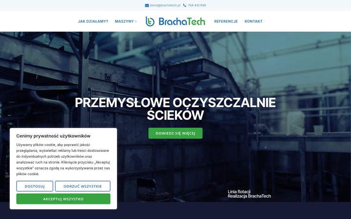 Screenshot ta' brachatech.pl