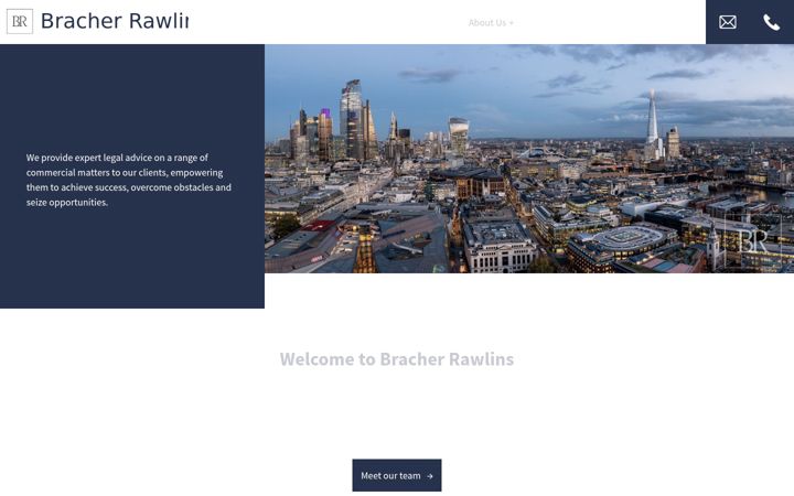 Screenshot of bracherrawlins.co.uk