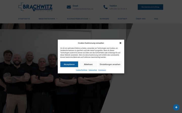 Screenshot of brachwitz-serviceteam.de