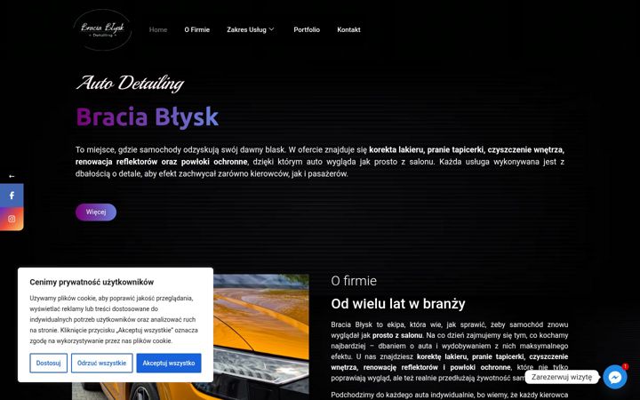 Screenshot of braciablysk.pl