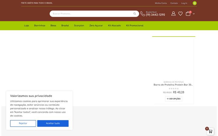Screenshot of bradalnutri.com.br