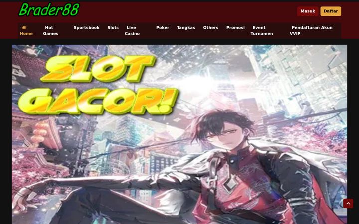 Screenshot of brader88.org