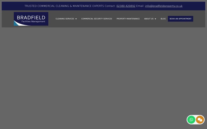 Screenshot of bradfieldproperty.com