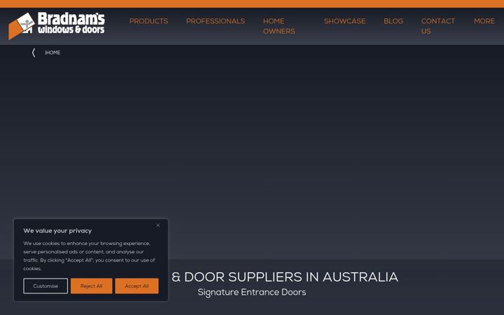 Screenshot of bradnams.com.au